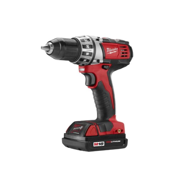 combo parafusadeira/furadeira 2 baterias 1 carregador 2.0a 18v milwaukee 2691 259 combo parafusadeira/furadeira 2 baterias 1 carregador 2.0a 18v milwaukee 2691 259