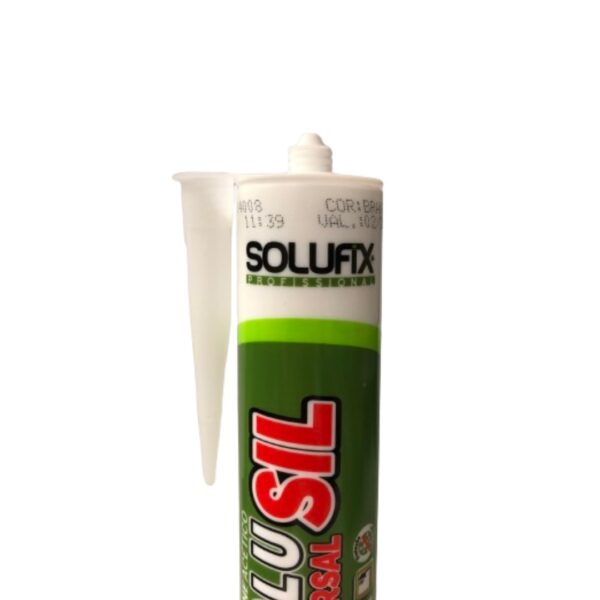 silicone acético branco universal 230g solusil silicone acético branco universal 230g solusil
