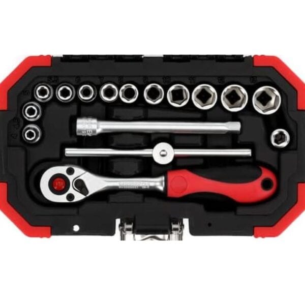 jogo soquete sextavado 1/4" 4x13 mm 16pcs gedore red 3300050 jogo soquete sextavado 1/4" 4x13 mm 16pcs gedore red 3300050