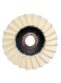 flap disco 4.1/2" polimento feltro light 24 aletas