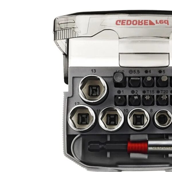 jogo soquete sextavado 1/4" 6x13mm 23 peças gedore red jogo soquete sextavado 1/4" 6x13mm 23 peças gedore red