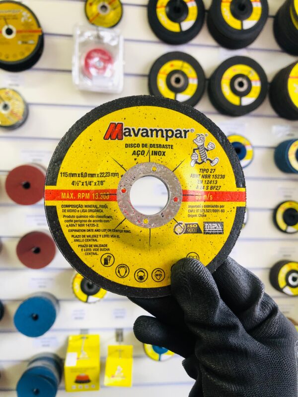 disco desbaste aço/inox a24 s bf27 mavampar disco desbaste aço/inox a24 s bf27 mavampar