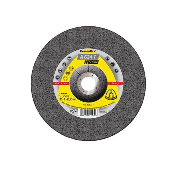 disco desbaste 7"x6 a100 cinza klingspor