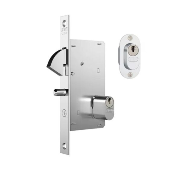 fechadura stam 950 bico papagaio espelho inox