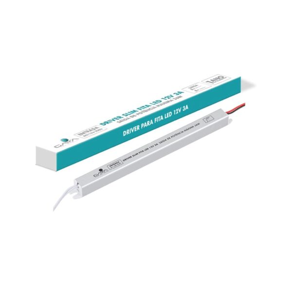 fonte driver slim fita led 5 amperes 12v 60w dican 9366