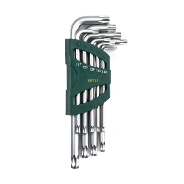 jogo chave torx t10xt27 longa 9pcs sata st09715