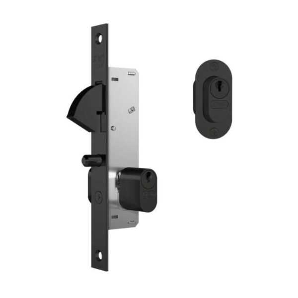 fechadura stam 901 b.papagaio espel. preto fosco 56108.