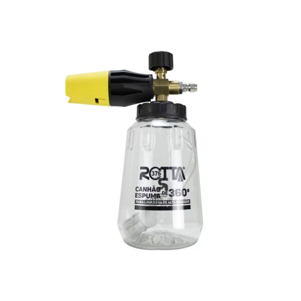 pistola shampoozeira alta pressao 360 graus 1 litro rotta
