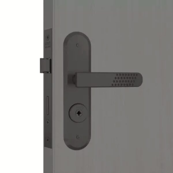 fechadura stam 1800/21 tetra maçaneta furada grafite fechadura stam 1800/21 tetra maçaneta furada grafite