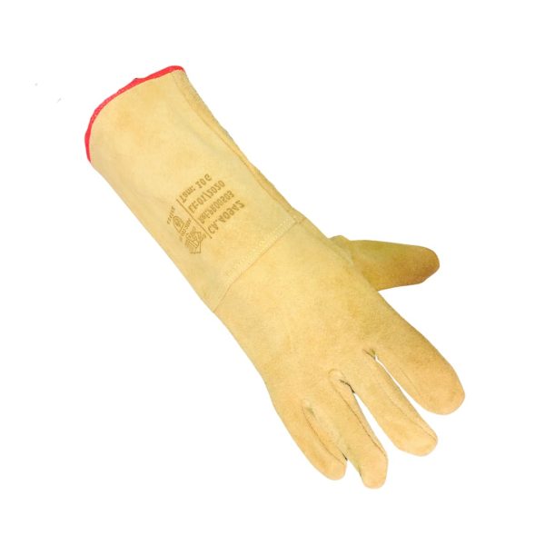 luva especial alta temperatura mão direita 20cm luva especial alta temperatura mão direita 20cm