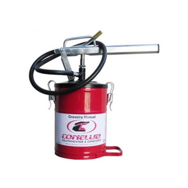 bomba manual graxa com balde 4kg plus cb104