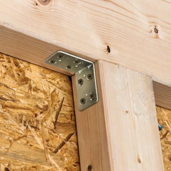 placa dupla dobrada cm4x4 em aço galvanizado zincado arc n626 0304 placa dupla dobrada cm4x4 em aço galvanizado zincado arc n626 0304