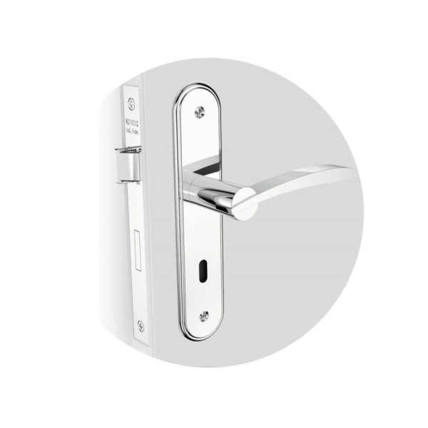 fechadura soprano horus interna espelho inox