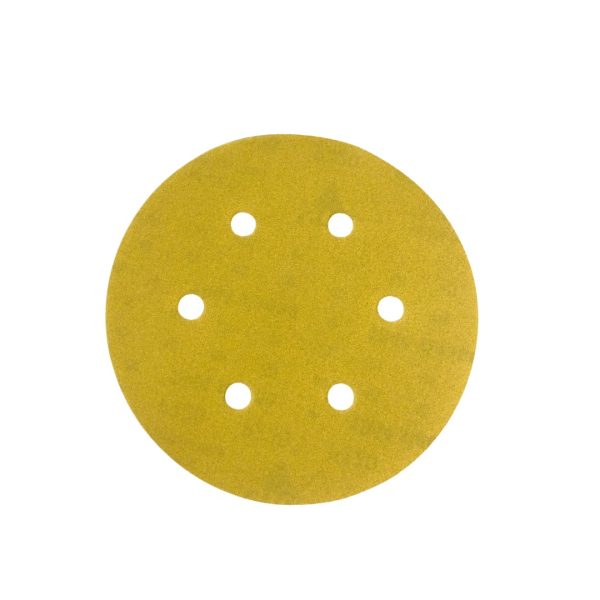 disco lixa com velcro 6" grão 220 6 furos bosch