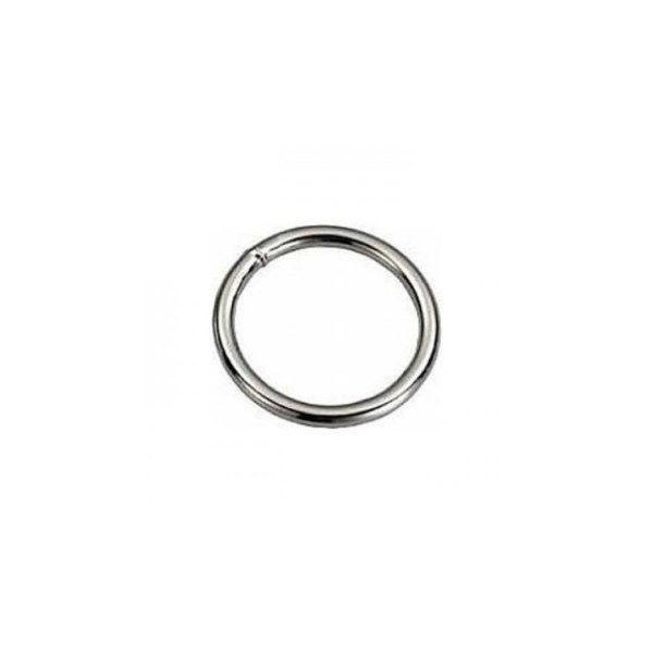argola selaria niquelamento 22mm saco 100 peças