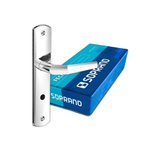 fechadura soprano popline banho cromada e26 40x53 py45