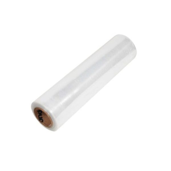 filme stretch transparente com tubete 23 micras