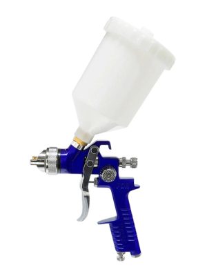 pistola pintura gravidade hvlp bico 1.4mm 600ml pdr pro 550