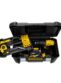 combo parafusadeira furadeira de impacto a bateria 20v com 119 acessórios maleta e carregador bivolt stanley scd711c1h br