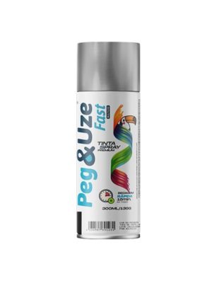 tinta spray dourado metálico 300ml/130g peg e use