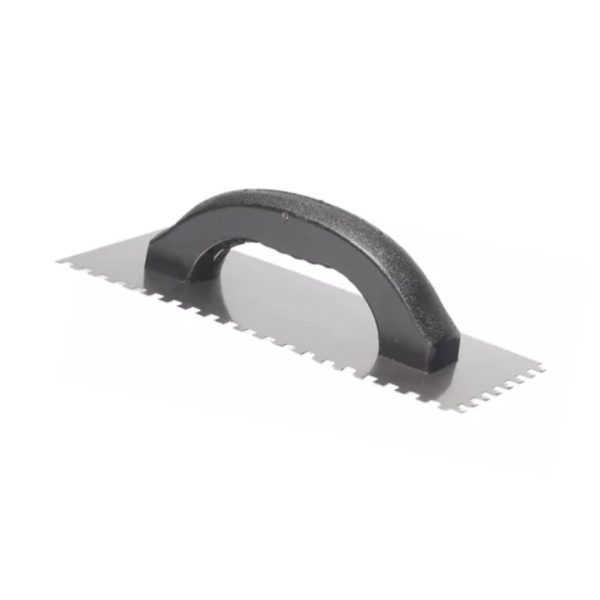 desempenadeira plástico dentada 10x25 fertak 3016