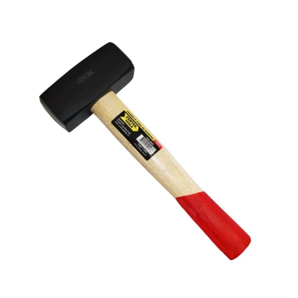 marreta quadrada 2kg com madeira fertak