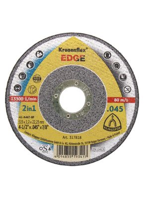 disco inox 4.1/2" 1.2x22.23 edge klingspor