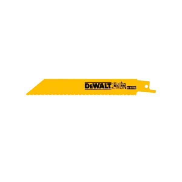 lâmina serra sabre 6" metal dewalt dw4808 2