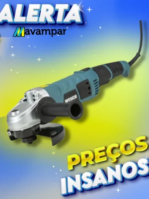 esmerilhadeira 7" 180mm 2000w 220v wesco ws4701