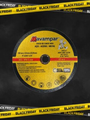 kit 25 peças disco inox 9" a36 t bf41 mavampar