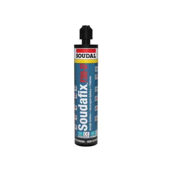 chumbador químico p300 sf 280ml poliéster injeção soudal