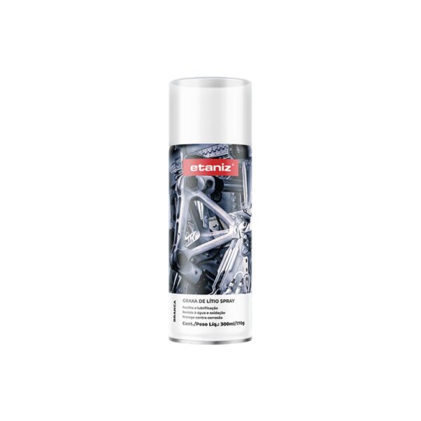graxa branca base lítio spray 180g/300ml 43005