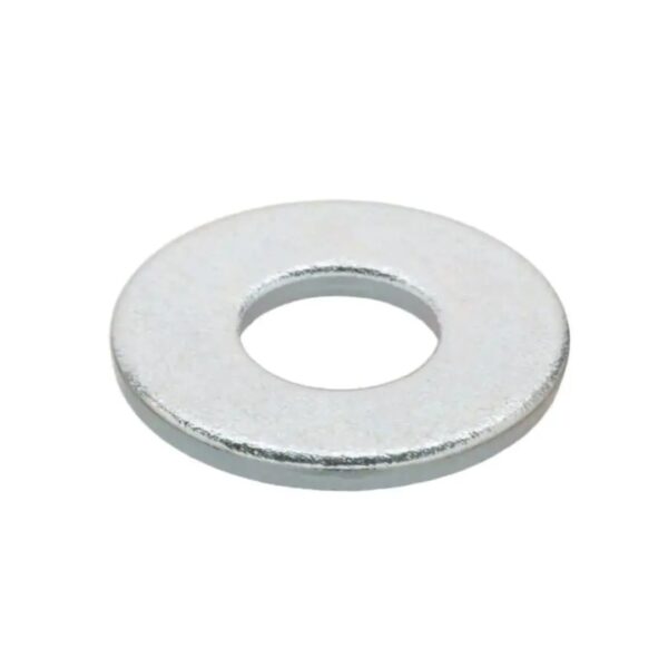 arruela lisa zincado branco 1/4"