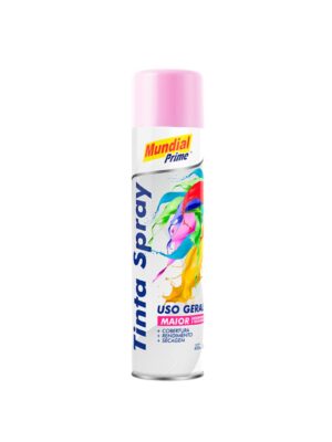 tinta spray magenta rosa 400ml mundial prime