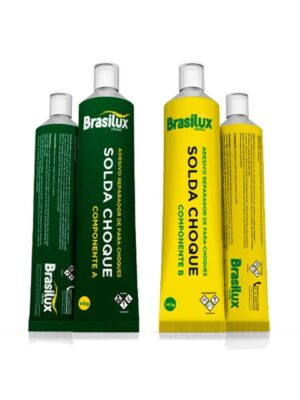 kit reparo para solda choque com manta e plástico 300g brasilux kt 870537844