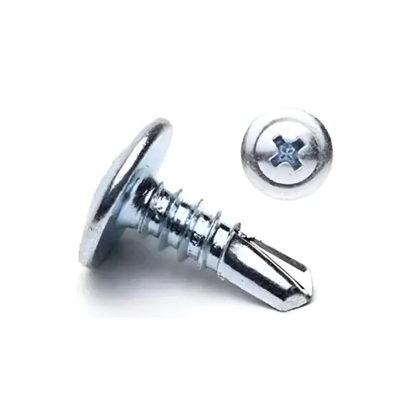 parafuso phillips flange ponta brocante auto atarraxante drill 4.2x25mm zincado multifix pacote com 100 unidades