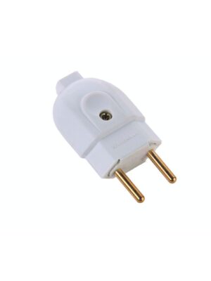 plug macho 20a 2p branco fame/tramontina 57402004
