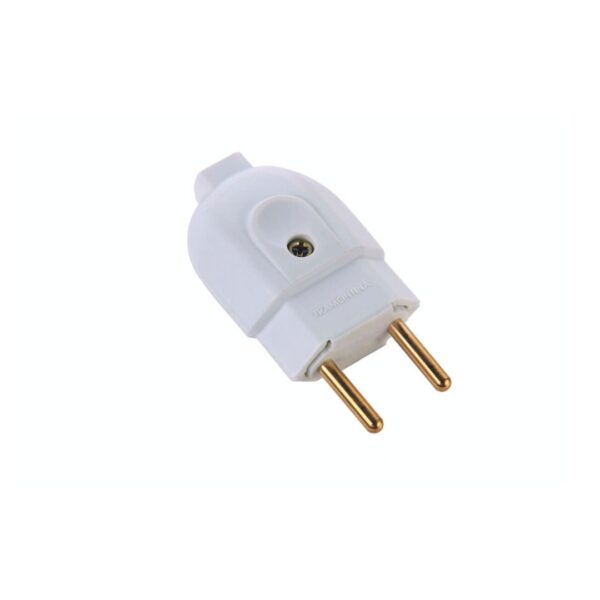 plug macho 20a 2p branco fame/tramontina 57402004