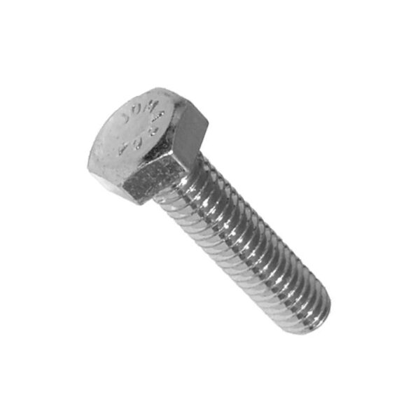 parafuso sextavado zincado branco nc 1/4 x 1" 05515