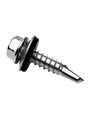 parafuso auto brocante 12x1" arruela solta ch.5/16" pacote com 100 unidades