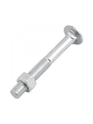 parafuso frances zincado branco 5/16 x 2" pacote com 100 unidades