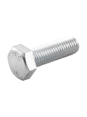 parafuso sextavado zincado branco nc 1/4 x 1.1/2" pacote com 100 unidades