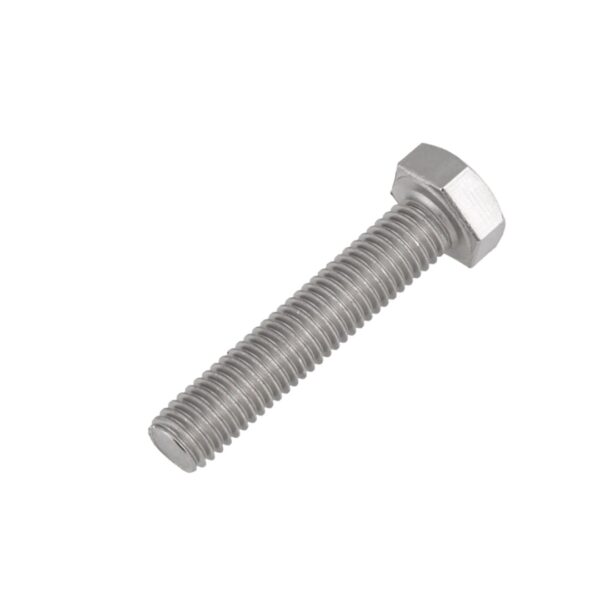 parafuso sextavado ma zincado branco m6 x 25mm ri grau 2