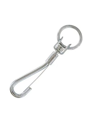 mosquetão com argola forjado oxm 3/8" g 401 são raphael 2017095f