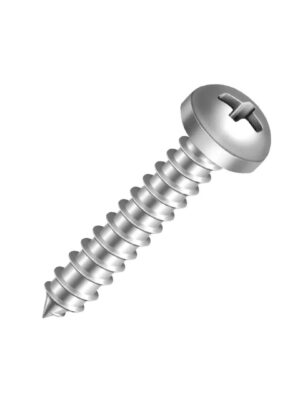 parafuso auto atarraxante cabeça panela phillips zincado branco 4.2x16mm multifix pacote com 100 unidades