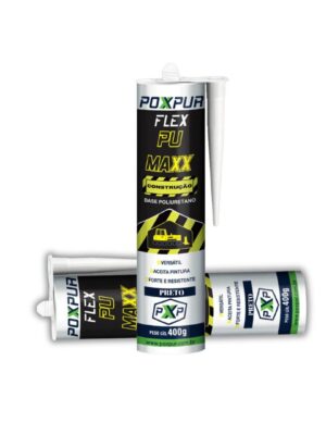 pu40 carroceria preto cartucho flex ht 400g profissional poxpur 1d07.0173