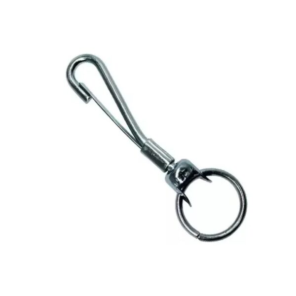 mosquetão girador destorcedor c/ argola cavalo cães