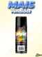 tinta spray preto brilhante 340ml/190g orbispray 18745