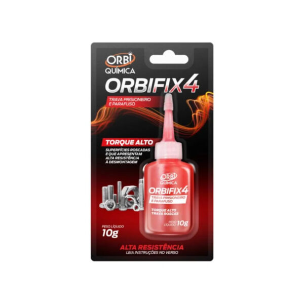 trava química alto torque vermelho 10g orbix