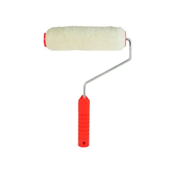 rolo de pele 9cm poliamida natural com cabo roma